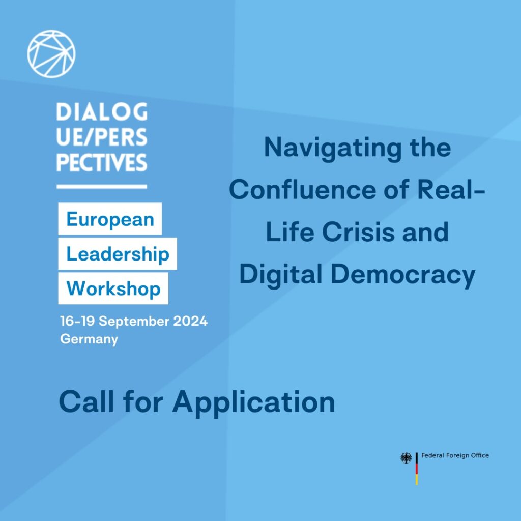 DialoguePerspectives | Ausschreibung: European Leadership Workshop 2024