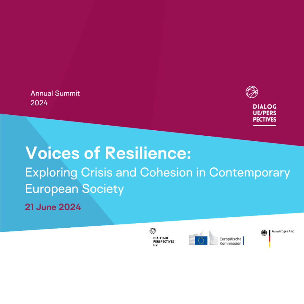 DialoguePerspectives | “Voices of Resilience: Exploring Crisis and Cohesion in Contemporary European Society”